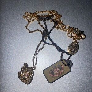 Juicy Couture heart pendant necklace NWT
